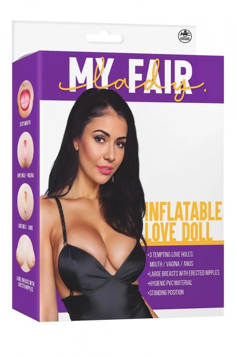 Телесная надувная секс-кукла с 3 любовными отверстиями - NMC - в Великом Новгороде купить с доставкой