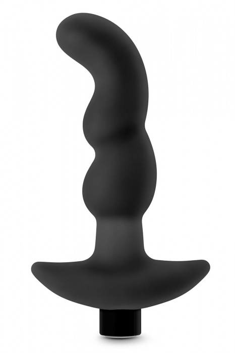 Черный вибромассажер простаты Prostate Massager 03 - 15,2 см. - Blush Novelties - в Великом Новгороде купить с доставкой