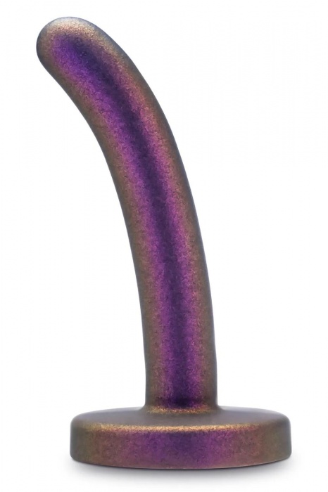 Фиолетовая насадка с гладкой поверхностью Surrender 4.75 Inch Beginner Pegging Dildo - 12 см. - Blush Novelties - купить с доставкой в Великом Новгороде