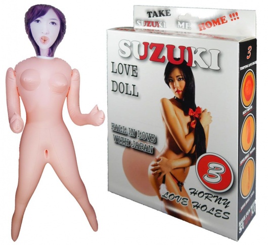 Надувная секс-кукла Suzuki - Boys of Toys - в Великом Новгороде купить с доставкой