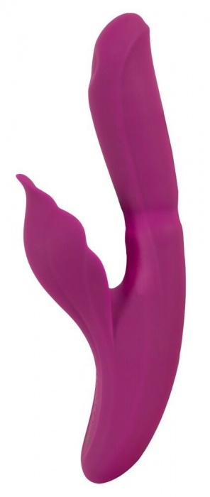 Лиловый вибратор-кролик 4 Function Vibrator - 24 см. - Orion