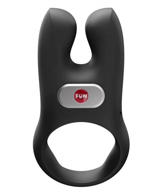 Черное эрекционное виброкольцо Nos - Fun Factory - в Великом Новгороде купить с доставкой