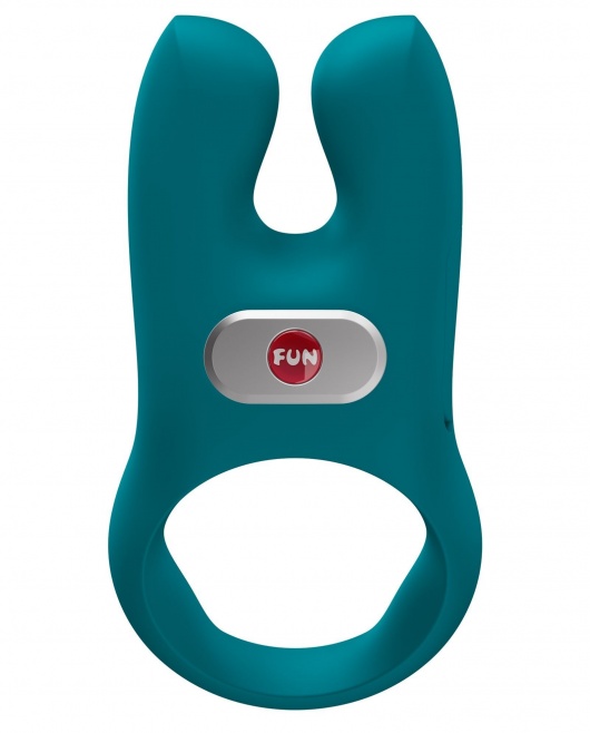 Зеленое эрекционное виброкольцо Nos - Fun Factory - в Великом Новгороде купить с доставкой