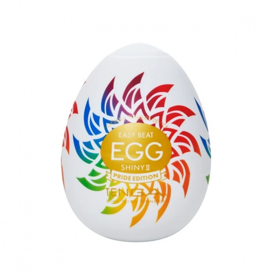 Мастурбатор-яйцо Tenga Egg Shiny II Pride Edition - Tenga - в Великом Новгороде купить с доставкой