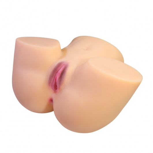 Телесный мастурбатор Liora с 2 любовными тоннелями - Baile - в Великом Новгороде купить с доставкой