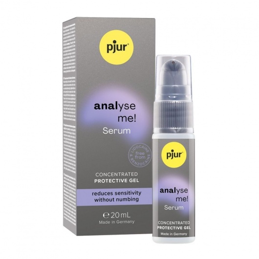 Расслабляющая анальная сыворотка pjur Analyse Me Serum - 20 мл. - Pjur - купить с доставкой в Великом Новгороде
