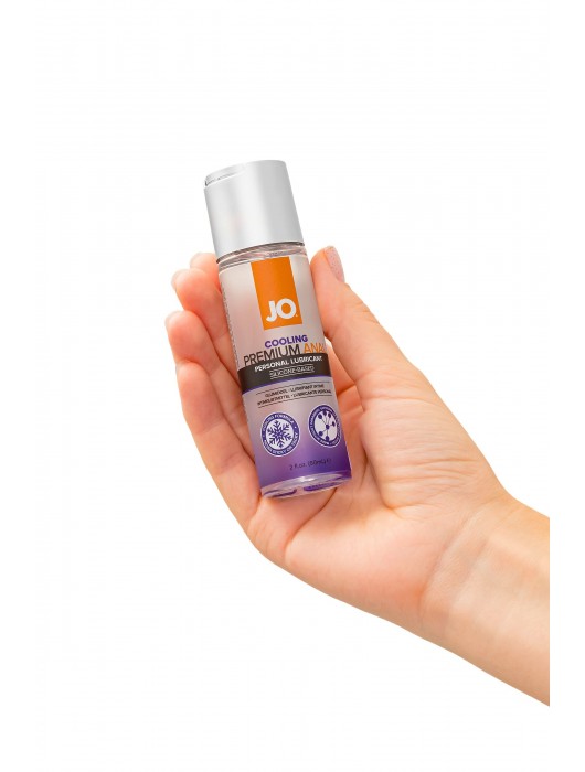 Анальный охлаждающий лубрикант на силиконовой основе JO PREMIUM ANAL COOLING - 60 мл. - System JO - купить с доставкой в Великом Новгороде
