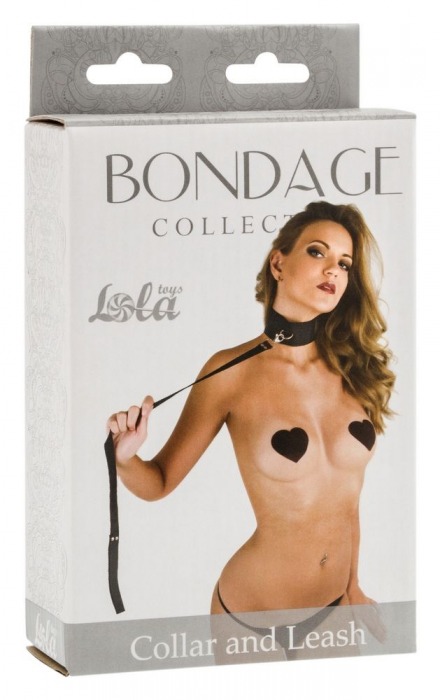 Ошейник Bondage Collection Collar and Leash One Size - Lola Games - купить с доставкой в Великом Новгороде
