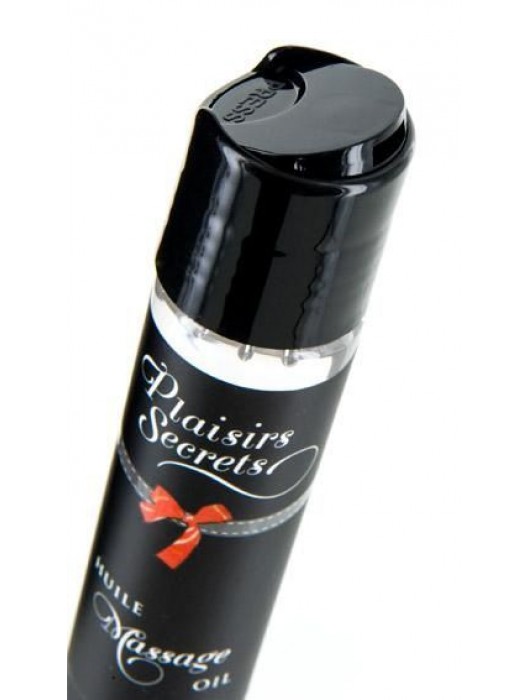 Массажное масло с ароматом кокоса Huile de Massage Gourmande Coco - 59 мл. - Plaisir Secret - купить с доставкой в Великом Новгороде