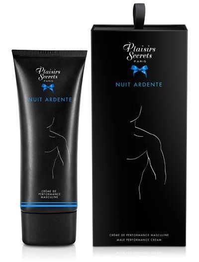 Возбуждающий крем для мужчин Nuit Ardente Creme Performante Plaisirs Secrets - 60 мл. - Plaisir Secret - купить с доставкой в Великом Новгороде