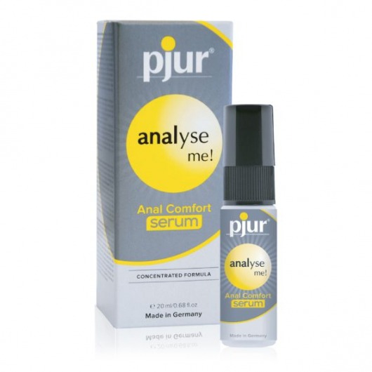 Анальный спрей pjur ANALYSE ME Serum - 20 мл. - Pjur - купить с доставкой в Великом Новгороде