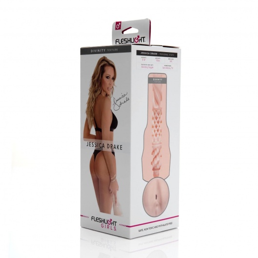 Мастурбатор-вагина Fleshlight Girls - Jessica Drake Heavenly - Fleshlight - в Великом Новгороде купить с доставкой