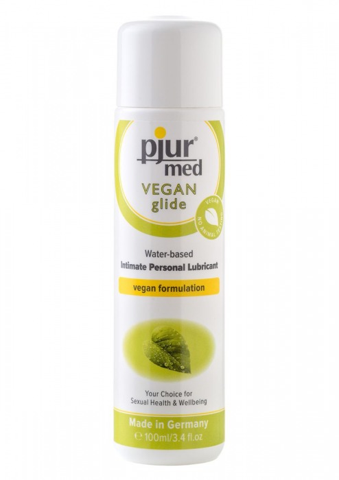 Натуральный лубрикант pjur MED Vegan Gilde - 100 мл. - Pjur - купить с доставкой в Великом Новгороде