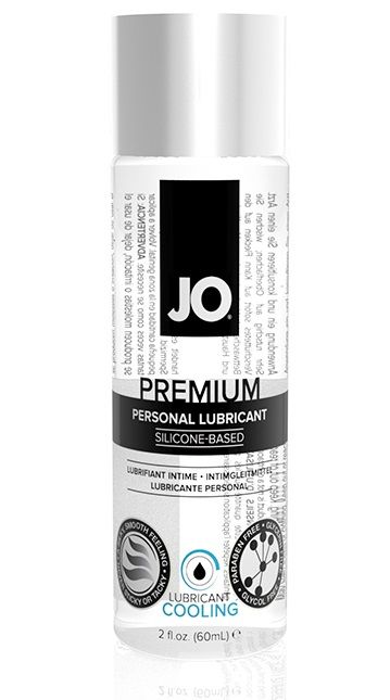 Охлаждающий лубрикант на силиконовой основе JO Personal Premium Lubricant Cooling - 60 мл. - System JO - купить с доставкой в Великом Новгороде