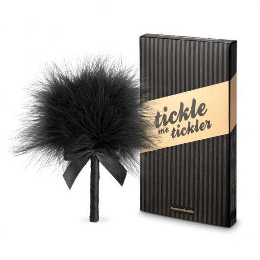 Пуховка для эротических игр Tickle Me Tickler - Bijoux Indiscrets - купить с доставкой в Великом Новгороде