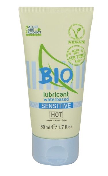 Органический лубрикант для чувствительной кожи Bio Sensitive - 50 мл. - HOT - купить с доставкой в Великом Новгороде