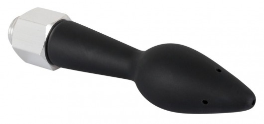 Чёрная анальная насадка для душа Anal Douche Rear Splash - Orion - купить с доставкой в Великом Новгороде