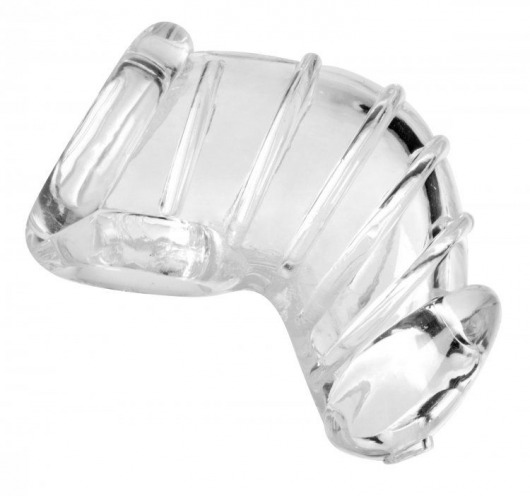 Насадка для ограничения эрекции Detained Soft Body Chastity Cage - XR Brands - купить с доставкой в Великом Новгороде