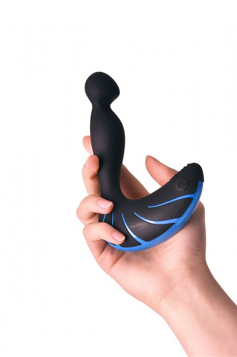 Чёрно-синий массажер простаты Erotist Third - Erotist Adult Toys - в Великом Новгороде купить с доставкой