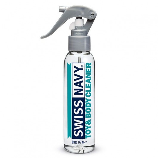 Очищающий спрей для игрушек и тела Swiss Navy Toy   Body Cleaner - 177 мл. - Swiss navy - купить с доставкой в Великом Новгороде