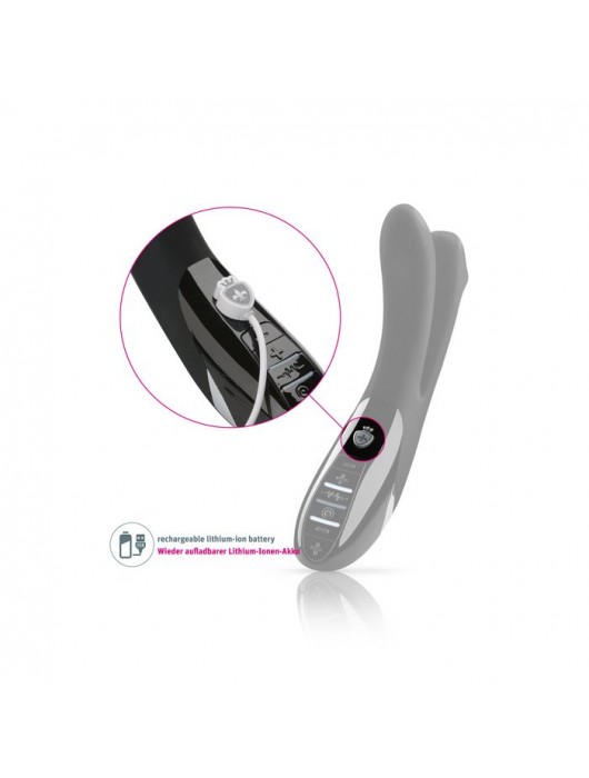 Двойной электростимулятор Tingling Apart - 25 см. - MyStim - купить с доставкой в Великом Новгороде