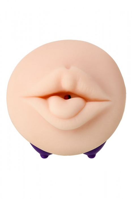 Двухсторонний мастурбатор JOS YARA в фиолетовой колбе - JOS - в Великом Новгороде купить с доставкой