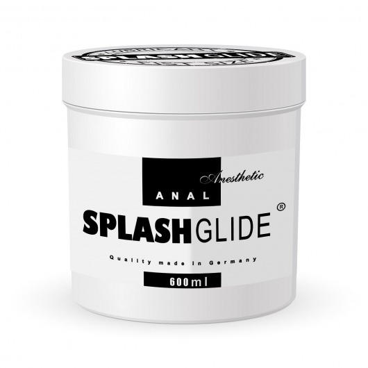 Анальный гель на водной основе SPLASHGLIDE ANAL ANESTHETIC FIST SIZE - 600 мл. - Splashglide - купить с доставкой в Великом Новгороде