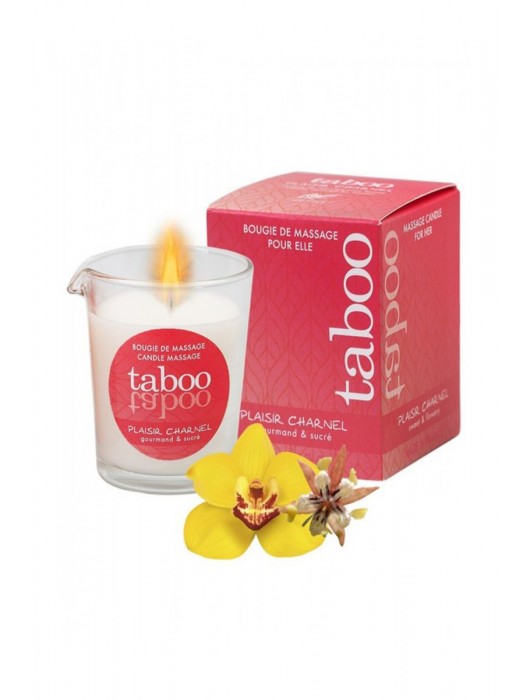 Массажное аромамасло с афродизиаками для женщин RUF Taboo Plaisir charnel - 60 гр. - RUF - купить с доставкой в Великом Новгороде