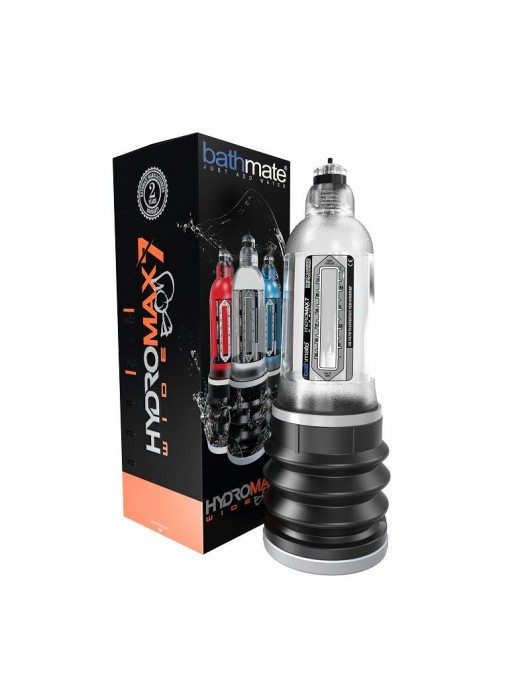Прозрачная гидропомпа HydroMAX7 Wide Boy - Bathmate - в Великом Новгороде купить с доставкой