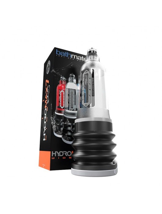 Прозрачная гидропомпа HydroMAX7 Wide Boy - Bathmate - в Великом Новгороде купить с доставкой