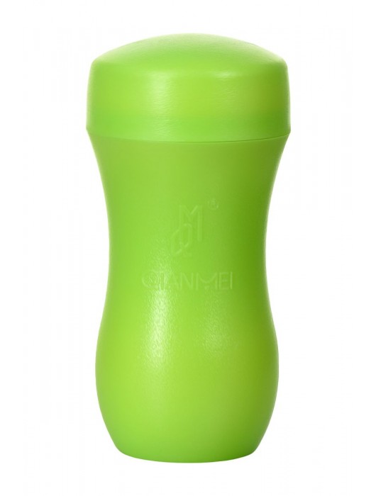 Мастурбатор-вагина A-Toys в зеленой колбе - A-toys - в Великом Новгороде купить с доставкой