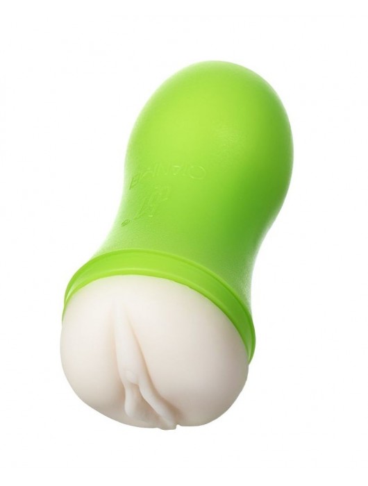 Мастурбатор-вагина A-Toys в зеленой колбе - A-toys - в Великом Новгороде купить с доставкой