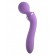 Фиолетовый двусторонний вибростимулятор Duo Wand Massage-Her - 19,6 см. - Pipedream купить в Великом Новгороде с доставкой в Orgasmix.ru Фиолетовый двусторонний вибростимулятор Duo Wand Massage-Her - 19,6 см. - Pipedream