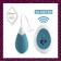 Бирюзовое виброяйцо на радиоуправлении Anna Vibrating Egg Remote - FeelzToys