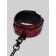 Красно-черные оковы Reversible Faux Leather Ankle Cuffs - Fifty Shades of Grey - купить с доставкой в Великом Новгороде