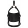 Черный намордник с кляпом-шаром Head Harness With A Gag - Orion - купить с доставкой в Великом Новгороде