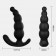 Черный анальный вибромассажер Dipper-RCT - 14,8 см. - S-HANDE в Великом Новгороде Черный анальный вибромассажер Dipper-RCT - 14,8 см. - S-HANDE