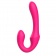 Розовый вибратор с клиторальным отростком и пультом ДУ- 19,6 см. - I-MOON купить в Великом Новгороде с доставкой в Orgasmix.ru Розовый вибратор с клиторальным отростком и пультом ДУ- 19,6 см. - I-MOON